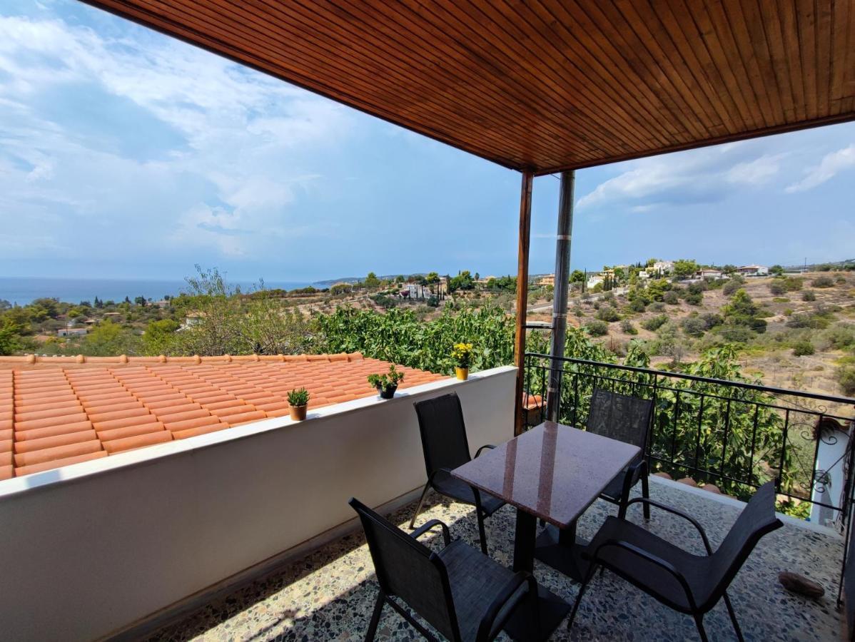 Thomas View Εξοχικό Σπίτι Με Θέα Στη Θάλασσα Porto Heli Eksteriør billede